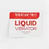 Пробник лубриканта з ефектом вібрації Amoreane Med Liquid Vibrator Strawberry (2 мл)