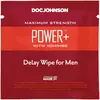 Пролонгуюча серветка Doc Johnson Power + Delay Wipe For Men з екстрактом йохимбе
