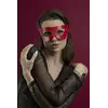 Маска на обличчя Feral Feelings - Mistery Mask натуральна шкіра, червона