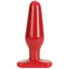 Анальна пробка Doc Johnson Red Boy - Medium 5.5 Inch, макс. діаметр 4 см