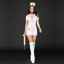 Еротичний костюм медсестри Сексуальна Ніколетта S/M
