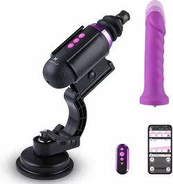 Міні секс-машина Hismith Mini Capsule Sex-Machine with Strong Suction APP, дуже потужна, перезаряджа