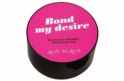 Скотч для бондажа Love To Love BOND MY DESIRE (15м) Чорний, не липне до шкіри і волосків