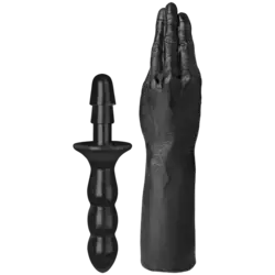 Рука для фістингу Doc Johnson Titanmen The Hand with Vac-U-Lock Compatible Handle, діаметр 6,9 см