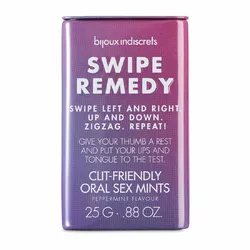 М'ятні цукерки Bijoux Indiscrets Swipe Remedy – clitherapy oral sex mints