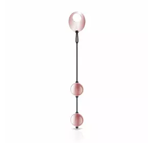 Металеві вагінальні кульки Rosy Gold — Nouveau Kegel Balls, вага 376 г, діаметр 2,8 см