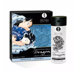 Стимулювальний крем для пар Shunga SHUNGA Dragon Cream SENSITIVE (60 мл) ніжніший ефект