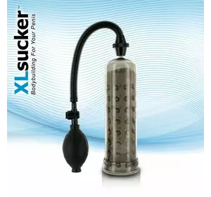 Вакуумна помпа XLsucker Penis Pump Black для члена довжиною до 18см, діаметр до 4 см