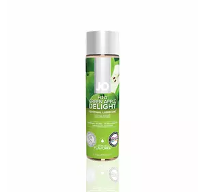 Змазка на водній основі System JO H2O — Green Apple (120 мл) без цукру, рослинний гліцерин