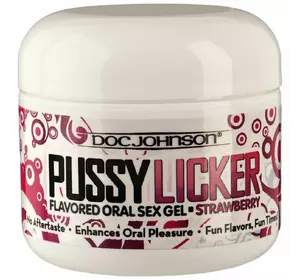 Смачний гель для кунілінгусу Doc Johnson Pussy Licker Strawberry (56 г)