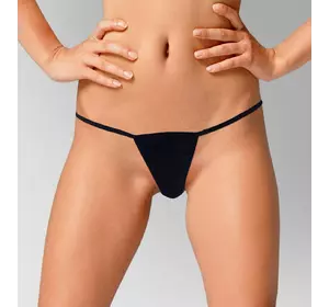 Жіночі трусики  XS-2XL  з силіконовою анальною пробкою Art Sex - Sexy Panties plug size M Black