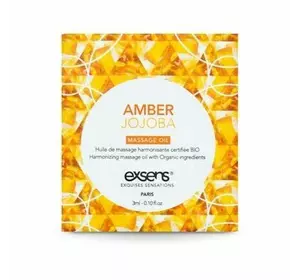 Пробник масажної олії EXSENS Amber Jojoba 3мл