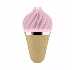 Мороженка спиннатор Satisfyer Lay-On - Sweet Treat Pink/Brown