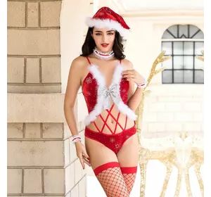 Еротичний новорічний костюм "Хвилююча Санта" S/M