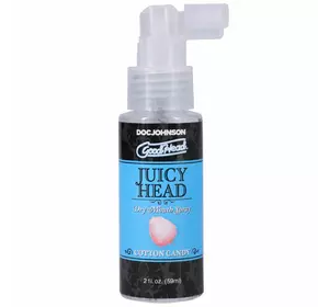 Зволожувальний спрей оральний Doc Johnson GoodHead – Juicy Head – Dry Mouth Spray – Cotton Candy 2 f