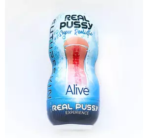 Недорогий мастурбатор-вагіна Alive Super Realistic Vagina