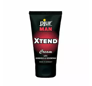 Крем для пеніса стимулювальний pjur MAN Xtend Cream 50 ml, з екстрактом гінкго та женьшеню
