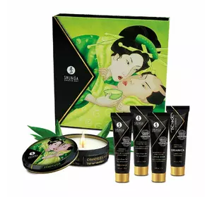 Подарунковий набір Shunga GEISHAS SECRETS ORGANICA – Exotic Green Tea: для шикарної ночі вдвох