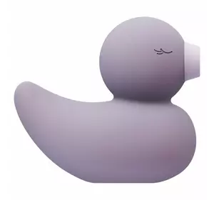 Вакуумний вібратор-качечка CuteVibe Ducky Grey